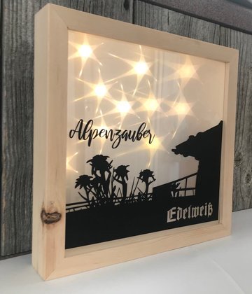 Leuchtbox Zirbe Alpenzauber