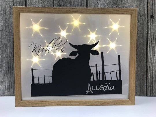 Leuchtbox Zirbe Alpenzauber