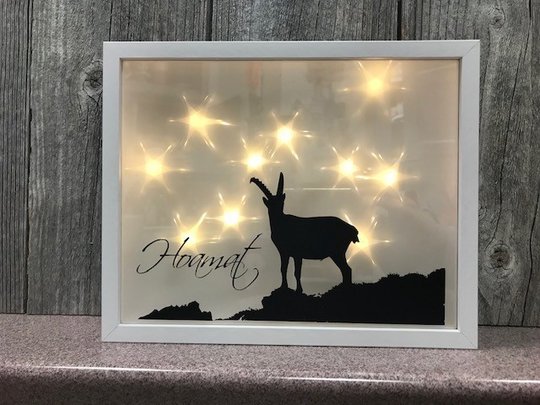 Leuchtbox Zirbe Alpenzauber